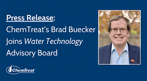 Brad Buecker, da ChemTreat, entra para o Conselho Consultivo de Tecnologia da Água