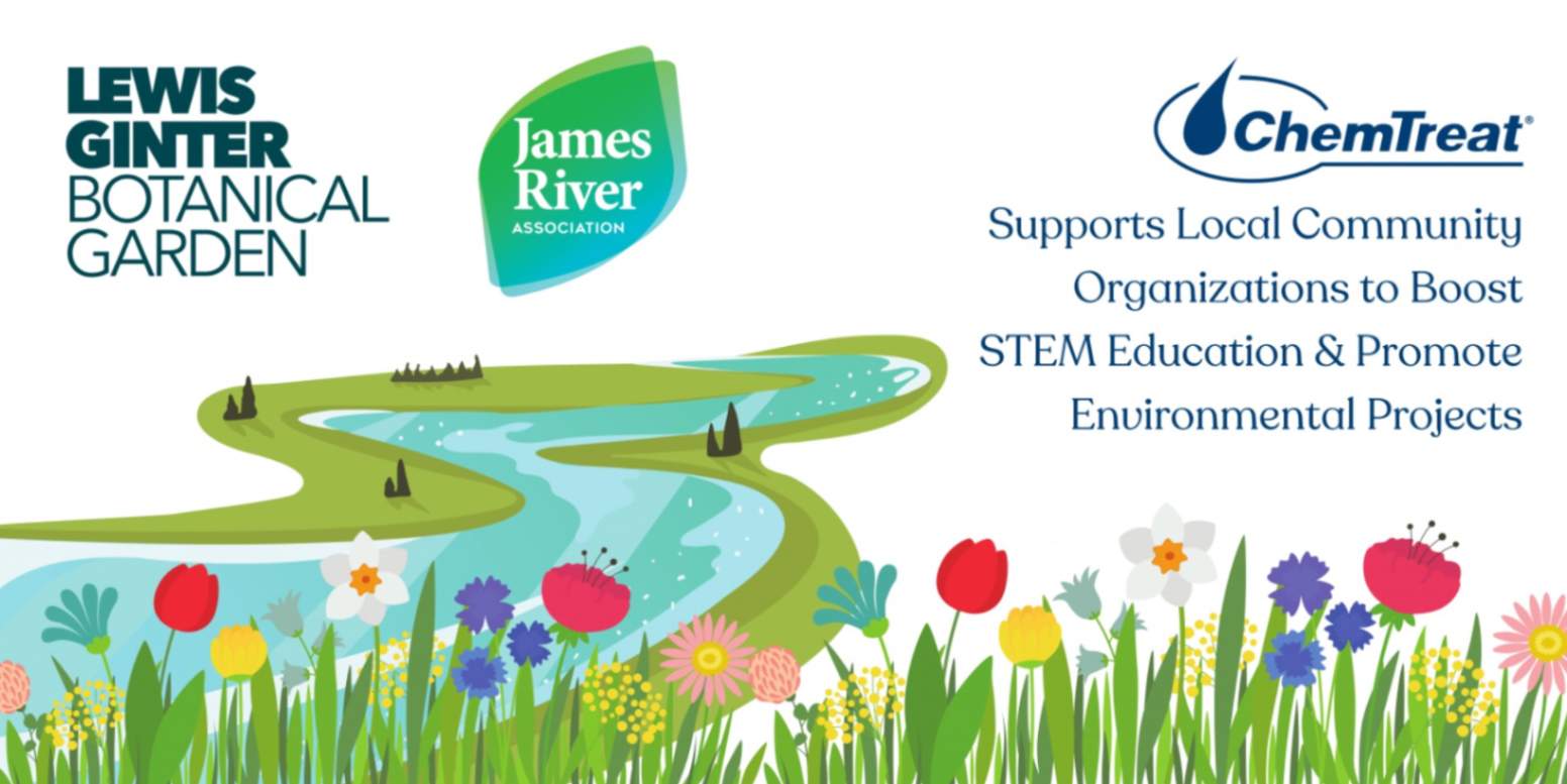 A ChemTreat apoia organizações comunitárias locais para impulsionar a educação em STEM e promover projetos ambientais
