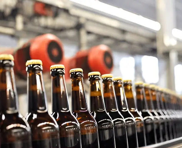 Cervejaria cortada